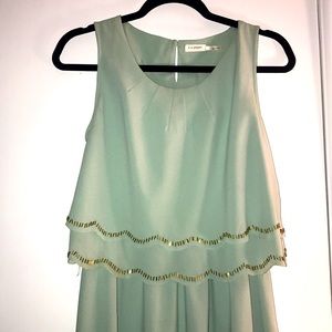 Beautiful Mint green blu pepper dress